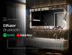 Decoratiune oglinda cu LED moderna - Desert Wonders #7