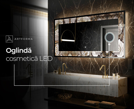 Decoratiune oglinda cu LED moderna - Desert Wonders #9