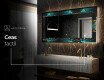 Decoratiune oglinda cu LED moderna - Spiraling vortex #8