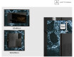 Decoratiune oglinda cu LED moderna - Oceanic Madness #2