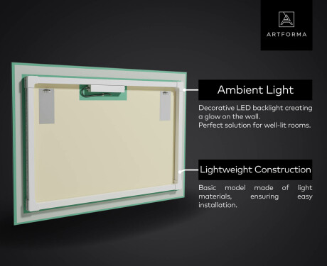 Decoratiune oglinda cu LED moderna - Oceanic Madness #4
