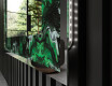 Decoratiune oglinda cu LED moderna - Malachite Magic #3