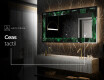 Decoratiune oglinda cu LED moderna - Malachite Magic #8