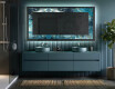 Decoratiune oglinda cu LED moderna - Sapphire Reflections #5