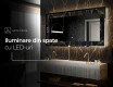 Decoratiune oglinda cu LED moderna - Golden Veins #6