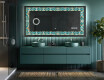 Decoratiune oglinda cu LED moderna - Floral Elevations #5