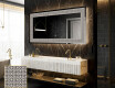 Decoratiune oglinda cu LED moderna - Dynamic Circles