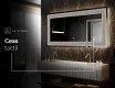 Decoratiune oglinda cu LED moderna - Dynamic Circles #8