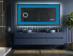 Decoratiune oglinda cu LED moderna - Symmetrical Diamonds #5