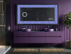 Decoratiune oglinda cu LED moderna - Colorful Ruffles #4