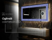 Decoratiune oglinda cu LED moderna - Colorful Ruffles #5