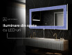 Decoratiune oglinda cu LED moderna - Colorful Ruffles #6