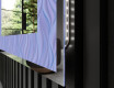 Decoratiune oglinda cu LED moderna - Colorful Ruffles #3