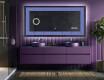 Decoratiune oglinda cu LED moderna - Colorful Ruffles #5