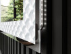 Decoratiune oglinda cu LED moderna - Inspiring Lines #3