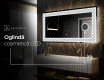 Decoratiune oglinda cu LED moderna - Inspiring Lines #6
