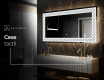Decoratiune oglinda cu LED moderna - Inspiring Lines #8