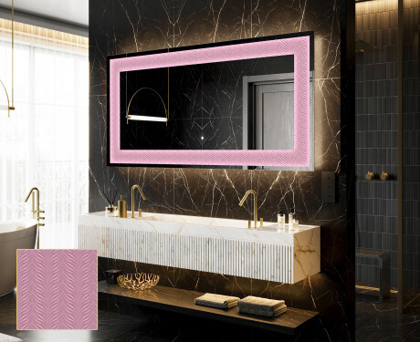Decoratiune oglinda cu LED moderna - Experimental Compositions