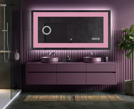 Decoratiune oglinda cu LED moderna - Experimental Compositions #5