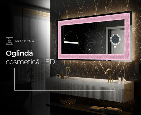 Decoratiune oglinda cu LED moderna - Experimental Compositions #6