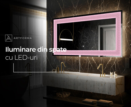 Decoratiune oglinda cu LED moderna - Experimental Compositions #7