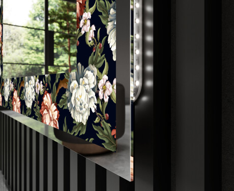 Decoratiune oglinda cu LED moderna - Plant Rhythms #3