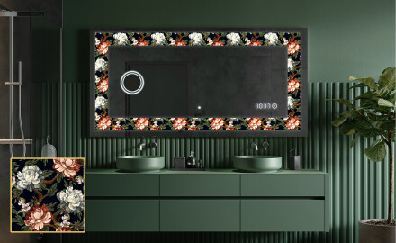 Decoratiune oglinda cu LED moderna - Plant Rhythms