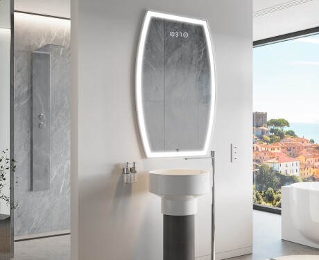 Oglinzi pentru baie cu LED în formă neregulată M222 #9