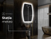 Oglinzi pentru baie cu LED în formă neregulată M222 #6
