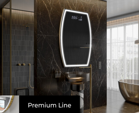 Oglinzi pentru baie cu LED în formă neregulată M223 #4