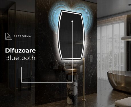 Oglinzi pentru baie cu LED în formă neregulată M223 #6