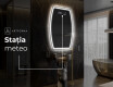 Oglinzi pentru baie cu LED în formă neregulată M223 #6