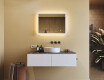 Oglindă dreptunghiulară de baie cu iluminare LED 80x60 cm #8