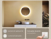 Oglinzi rotunde de baie cu iluminare LED 60 cm #4