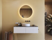 Oglindă rotundă de baie iluminată 60 cm cu lumină neutră 4500K #7