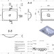 Chiuvetă JESSEL 600 MATT #1