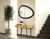 Oglindă asimetrică cu ramă decorativă din MDF L304 #8