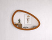 Oglindă asimetrică cu ramă decorativă din MDF L304 #10