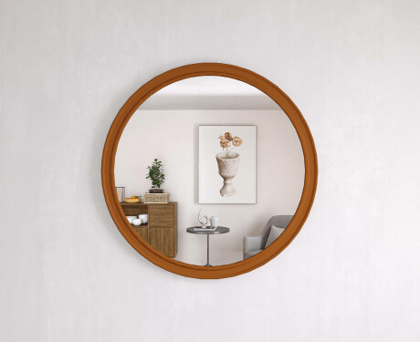 Oglindă rotundă cu finisaj MDF L300 #2