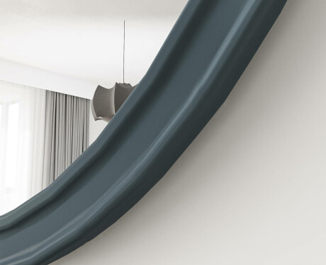 Oglindă rotundă cu finisaj MDF L300 #6