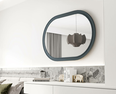 Oglindă de baie cu ramă MDF L301