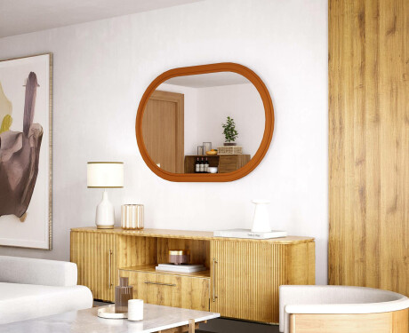 Oglindă de baie cu ramă MDF L301 #6