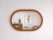 Oglindă de baie cu ramă MDF L301 #10