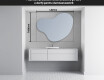 Oglinzi pentru baie cu LED în formă neregulată N221 #3