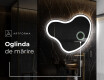 Oglinzi pentru baie cu LED în formă neregulată N222 #4