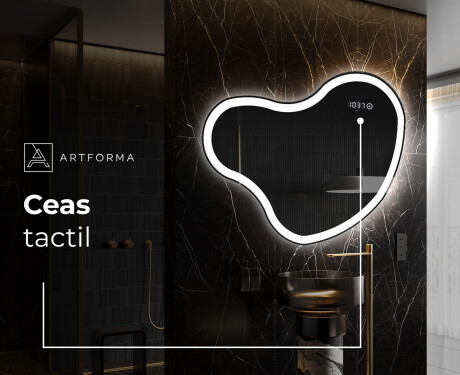 Oglinzi pentru baie cu LED în formă neregulată N222 #7