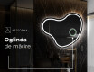 Oglinzi pentru baie cu LED în formă neregulată N223 #4