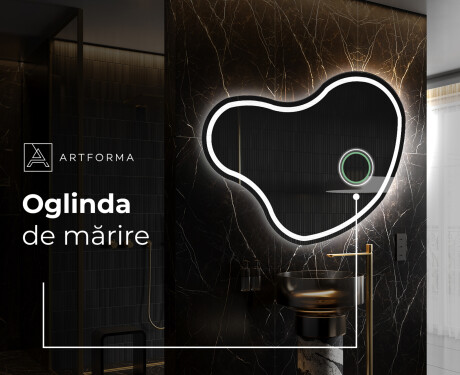 Oglinzi pentru baie cu LED în formă neregulată N223 #4