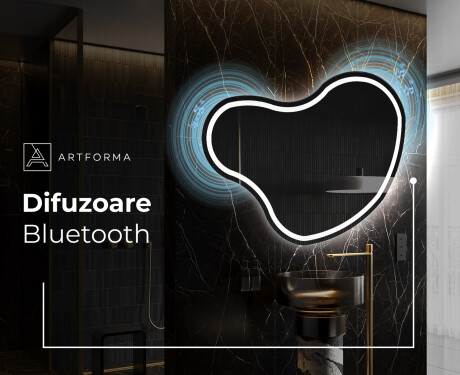Oglinzi pentru baie cu LED în formă neregulată N223 #5