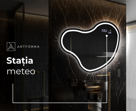 Oglinzi pentru baie cu LED în formă neregulată N223 #6